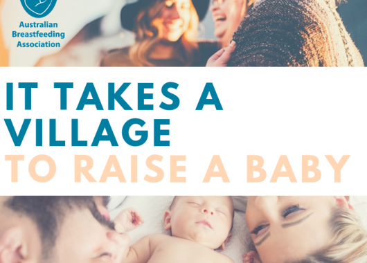 It takes a village to raise a baby