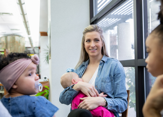 Breastfeeding mother