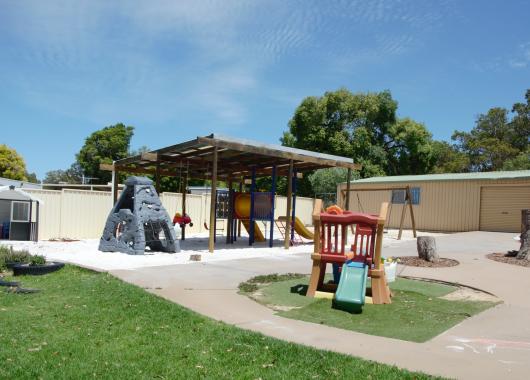 Gingin playgroup outdoor play area