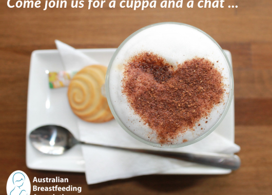 Come join us for a cuppa and chat
