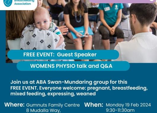 Womens Physio guest speaker event