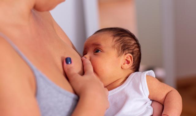 mother feeding 