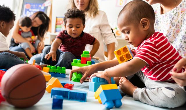 Children at play group