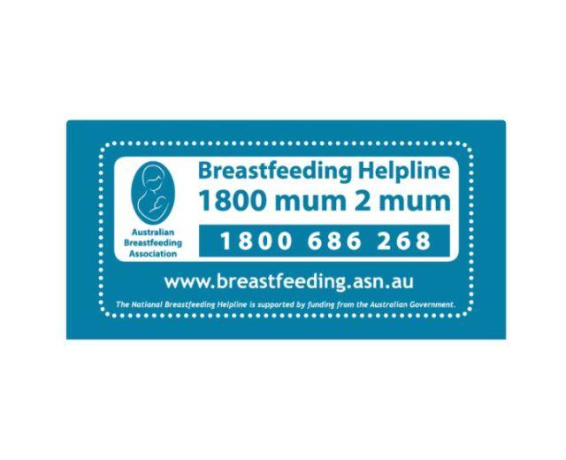 Helpline fridge magnet