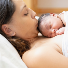 Image of mum with newborn